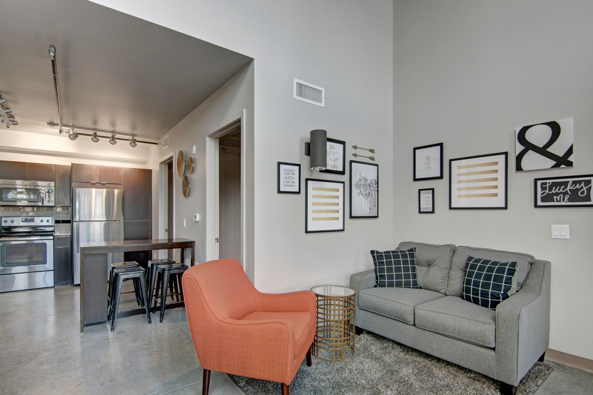 apartment floor plan.