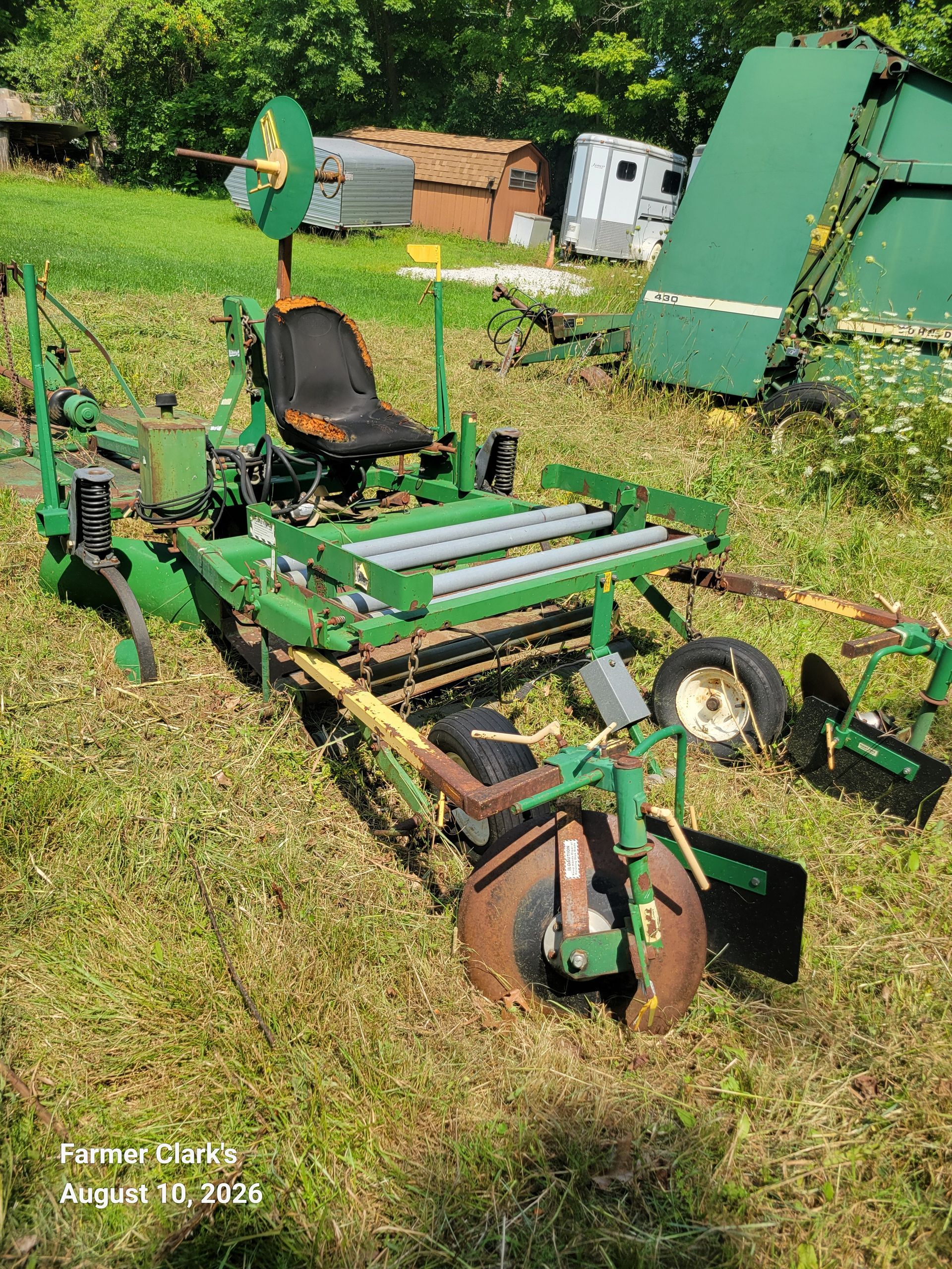 Rain-Flo 2550 Series II Raised Bed Plastic Mulch Layer