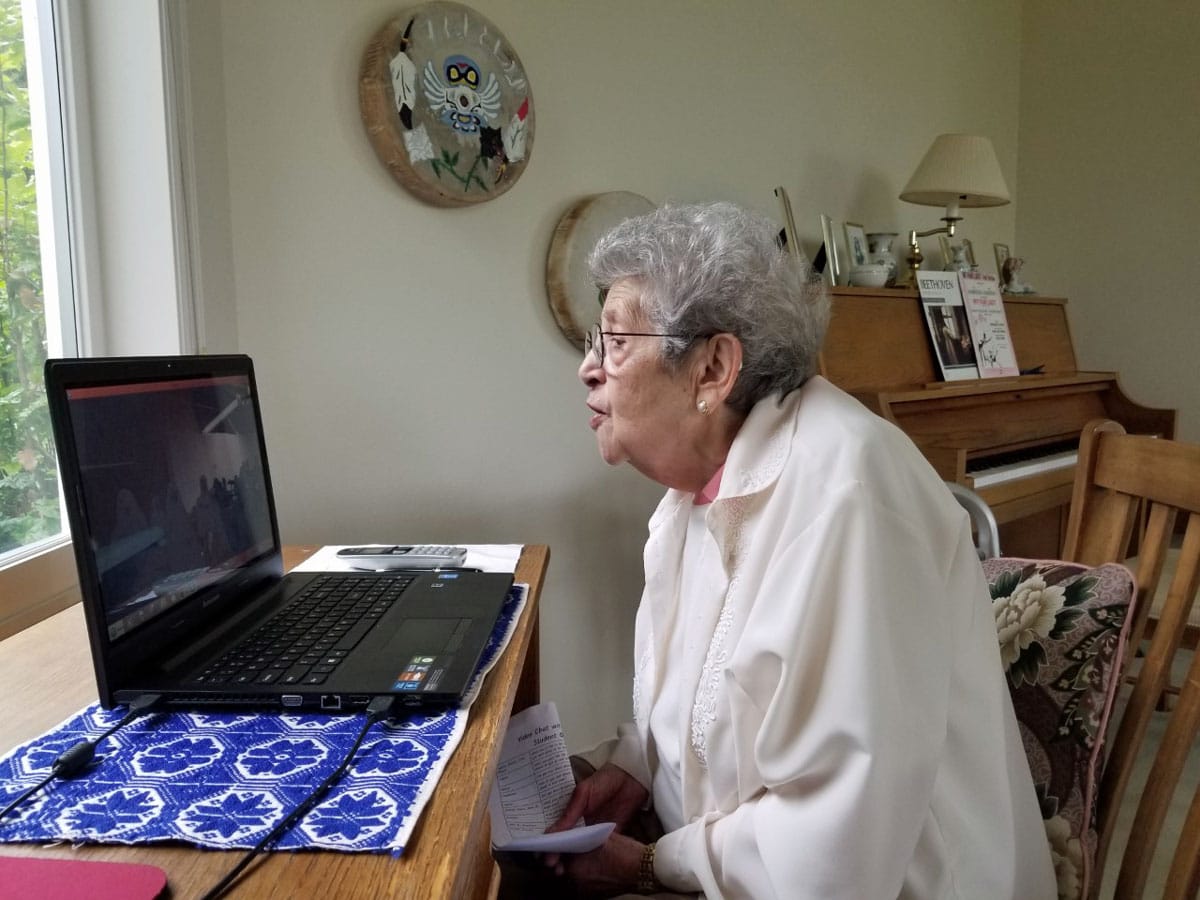 Noemi Skype call