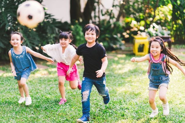 Asian and Mixed Race Children