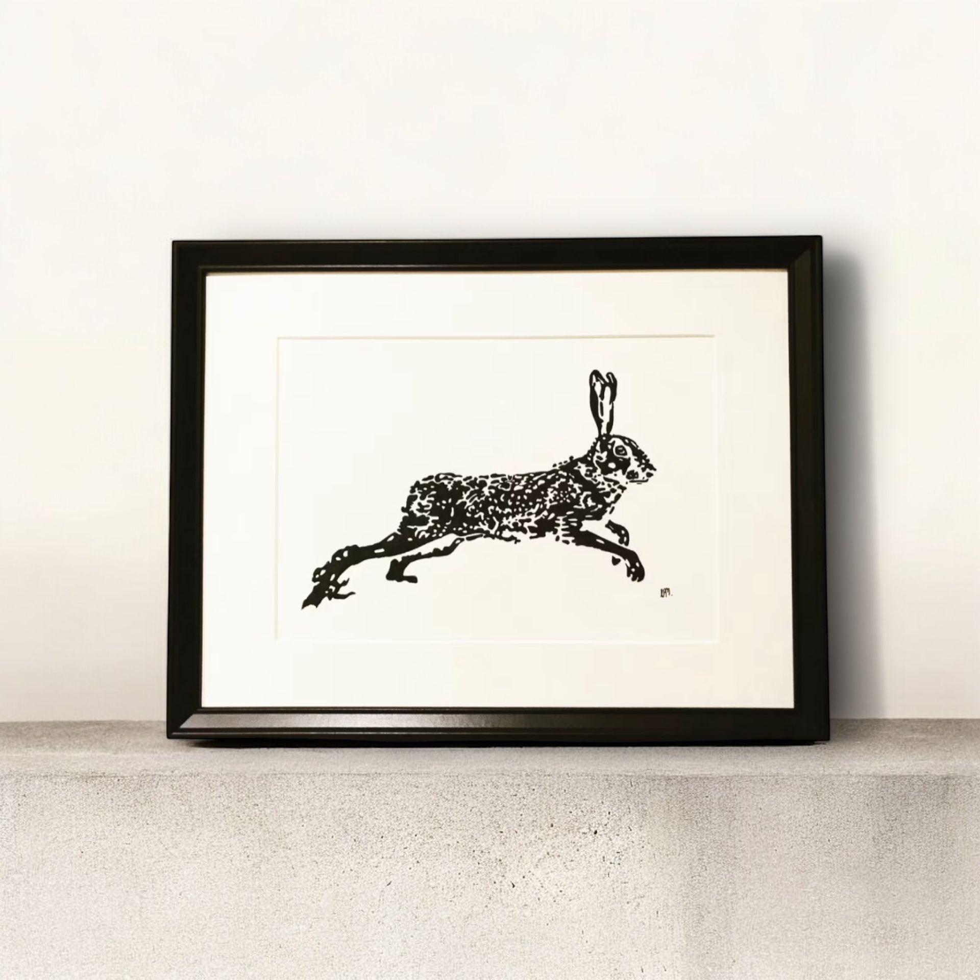 A3 Running Hare