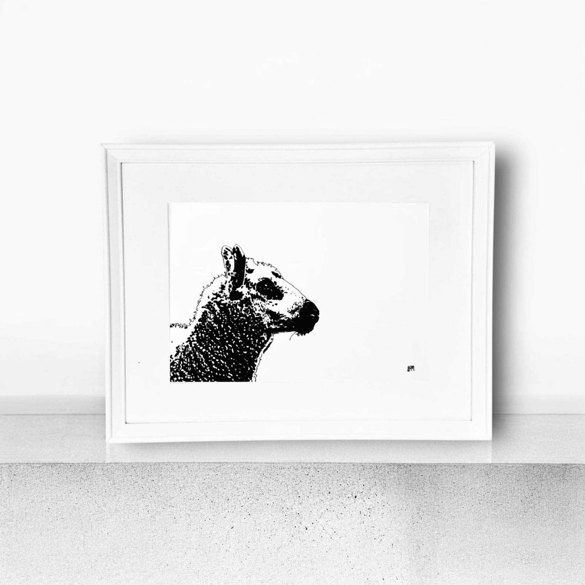 A3 Sheep Head, side profile