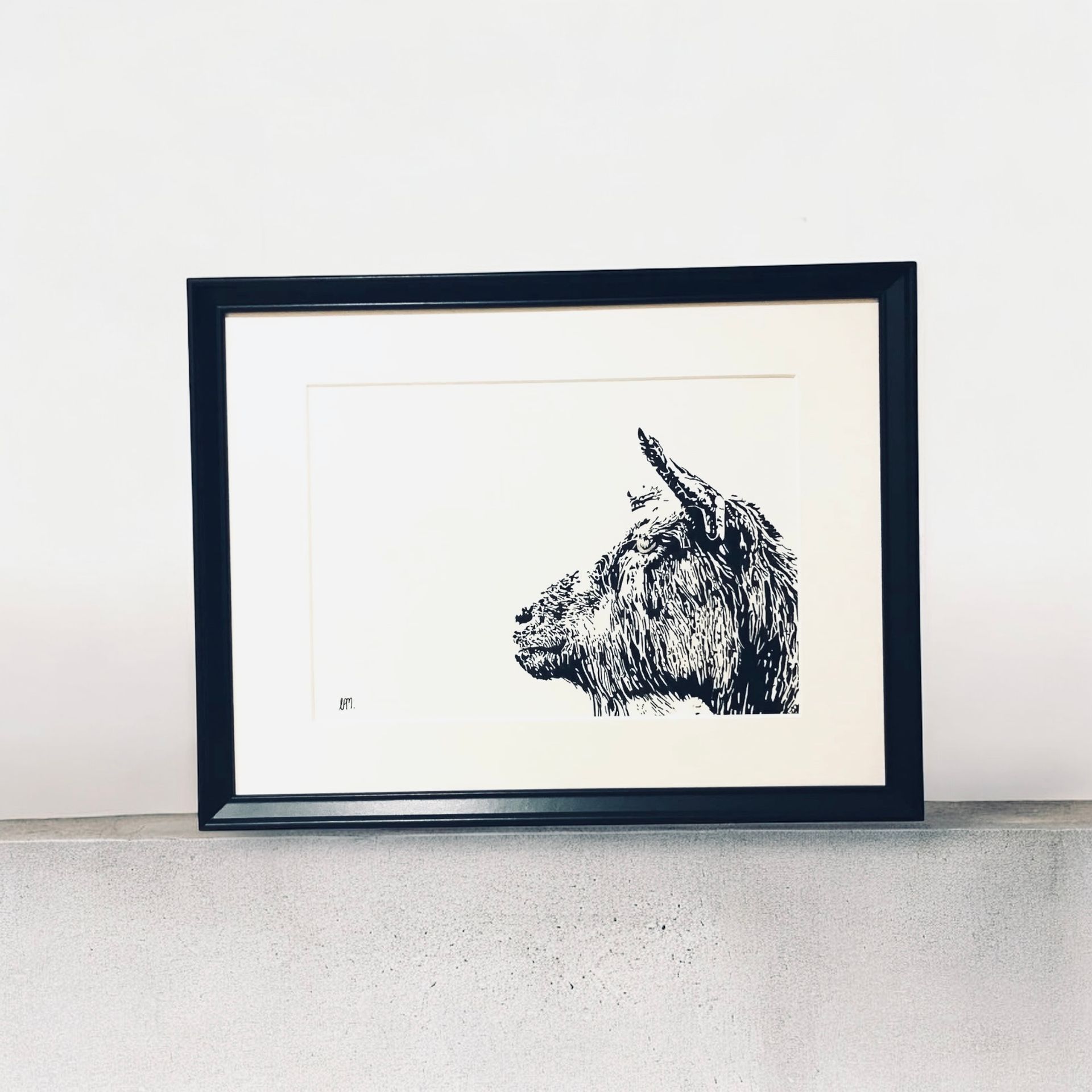 A3 Goat Head, side profile