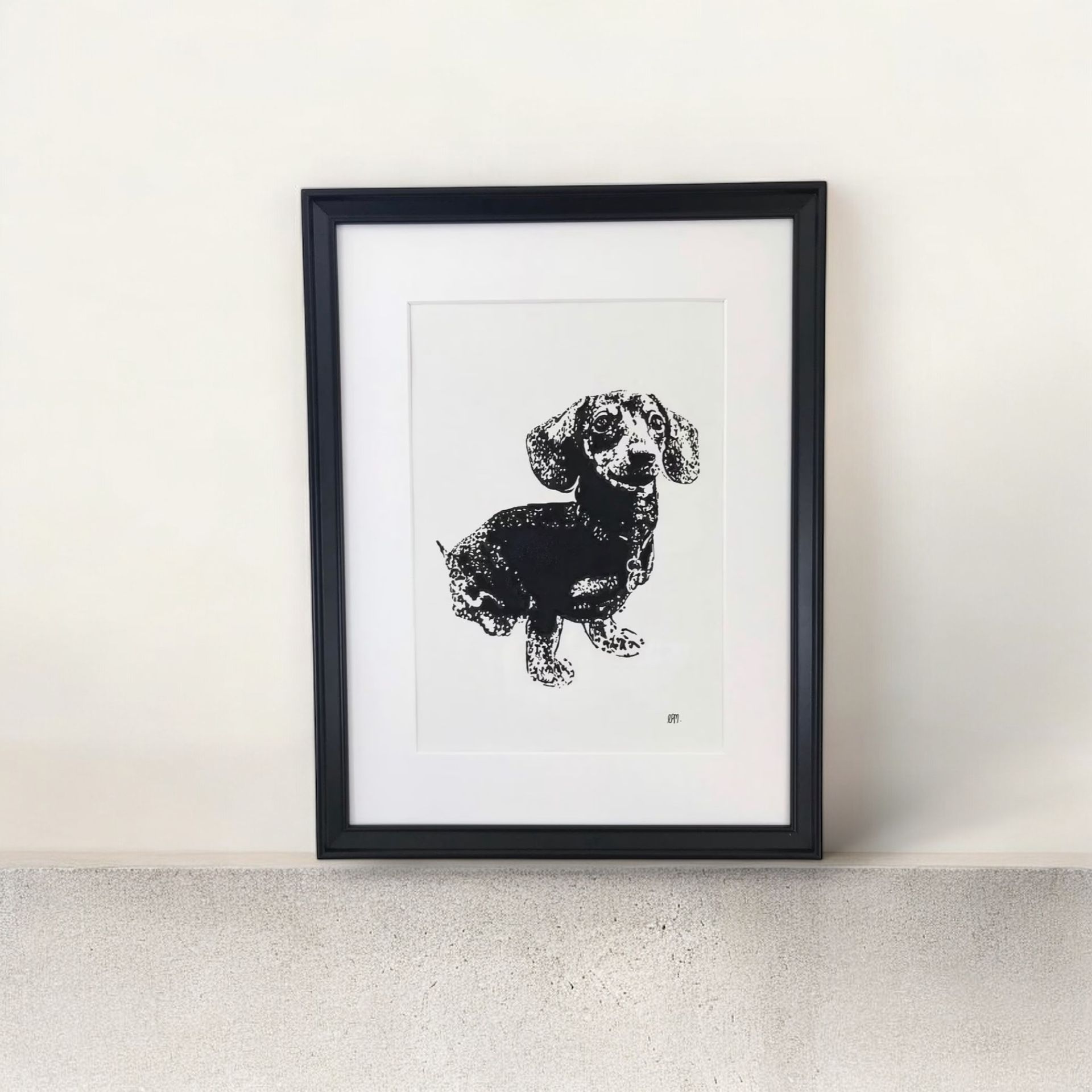 A4 Mini Dachshund