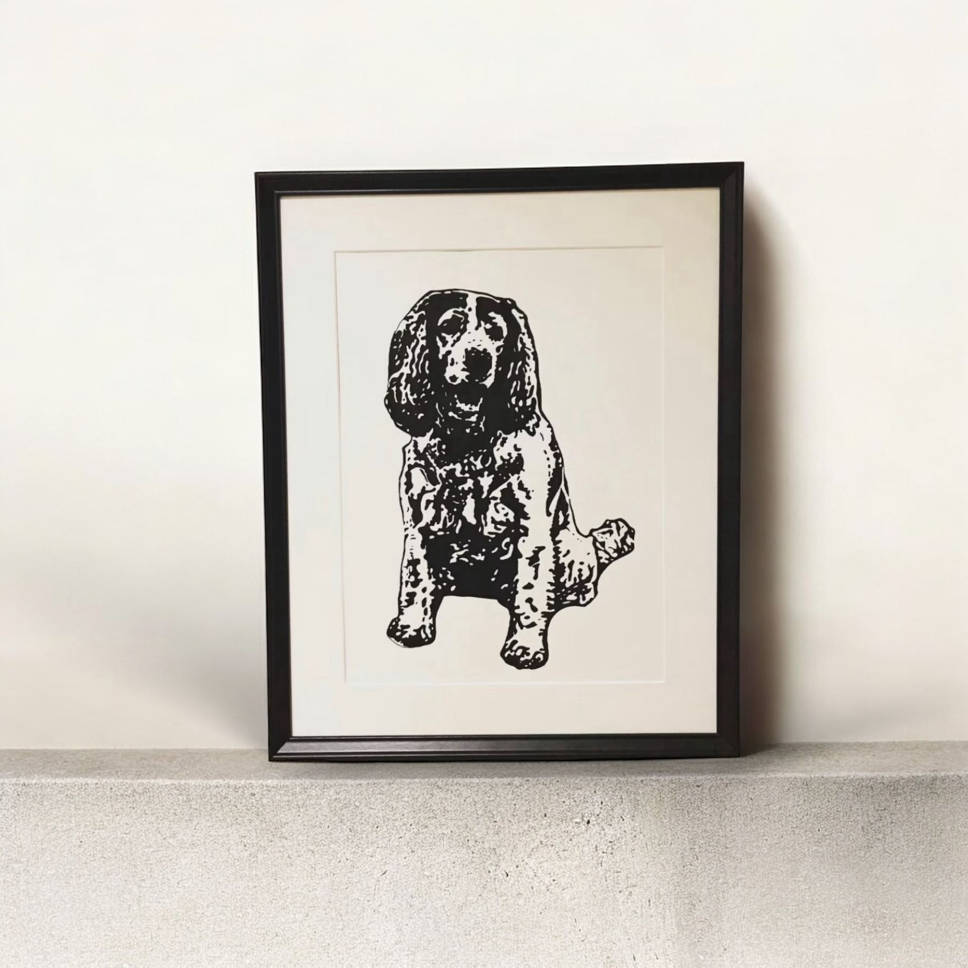 A4 Welsh Springer Spaniel