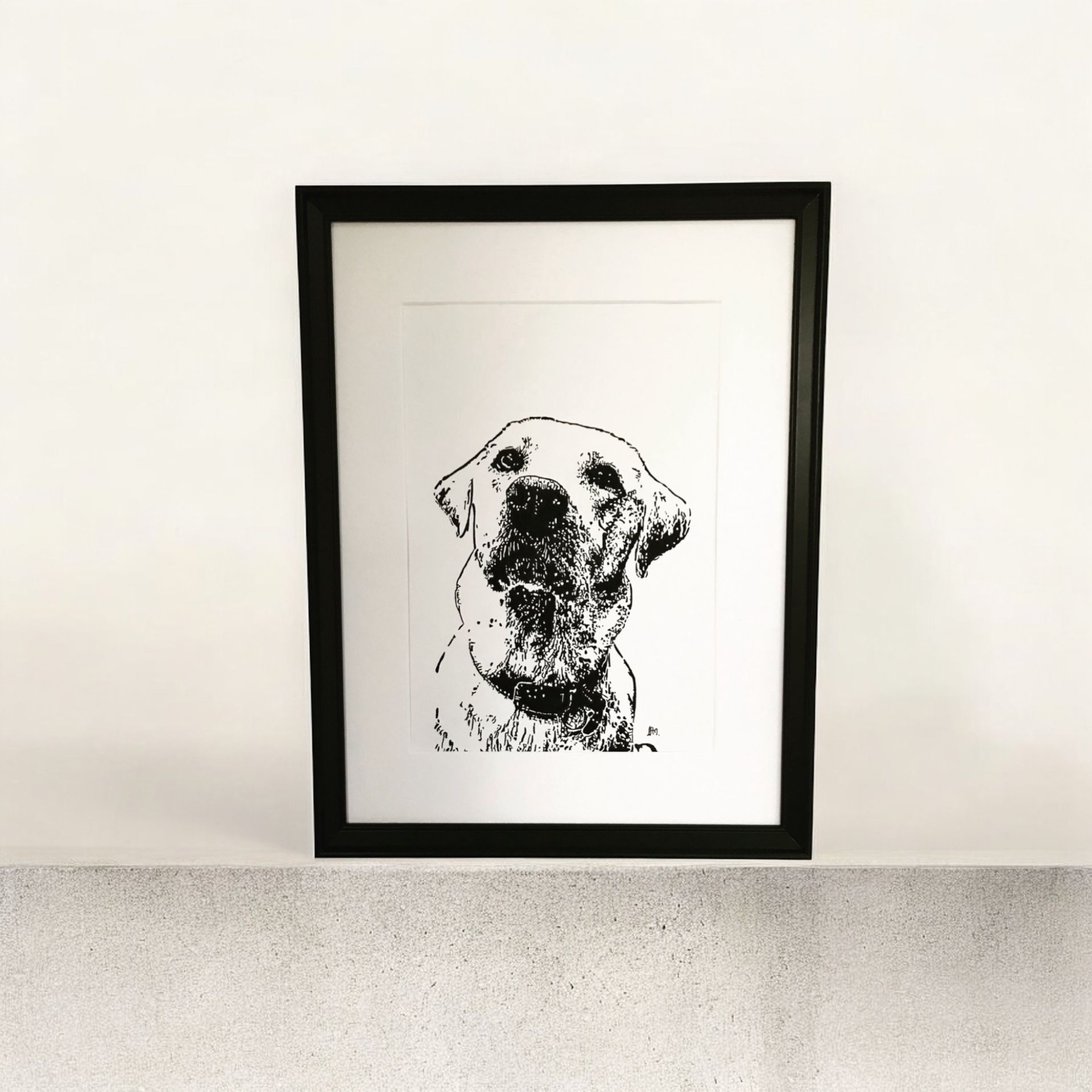 A4 Golden Lab