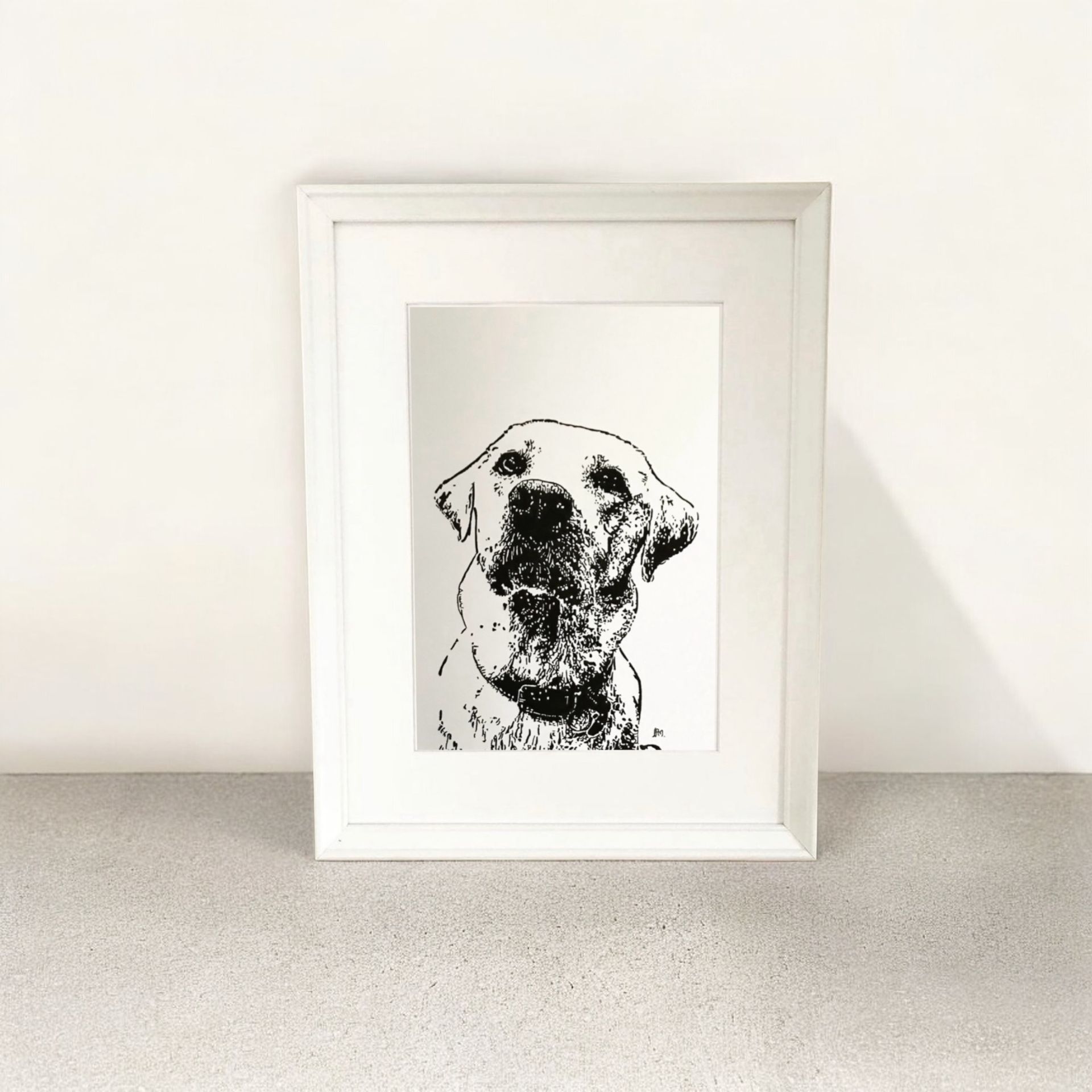 A4 Golden Lab