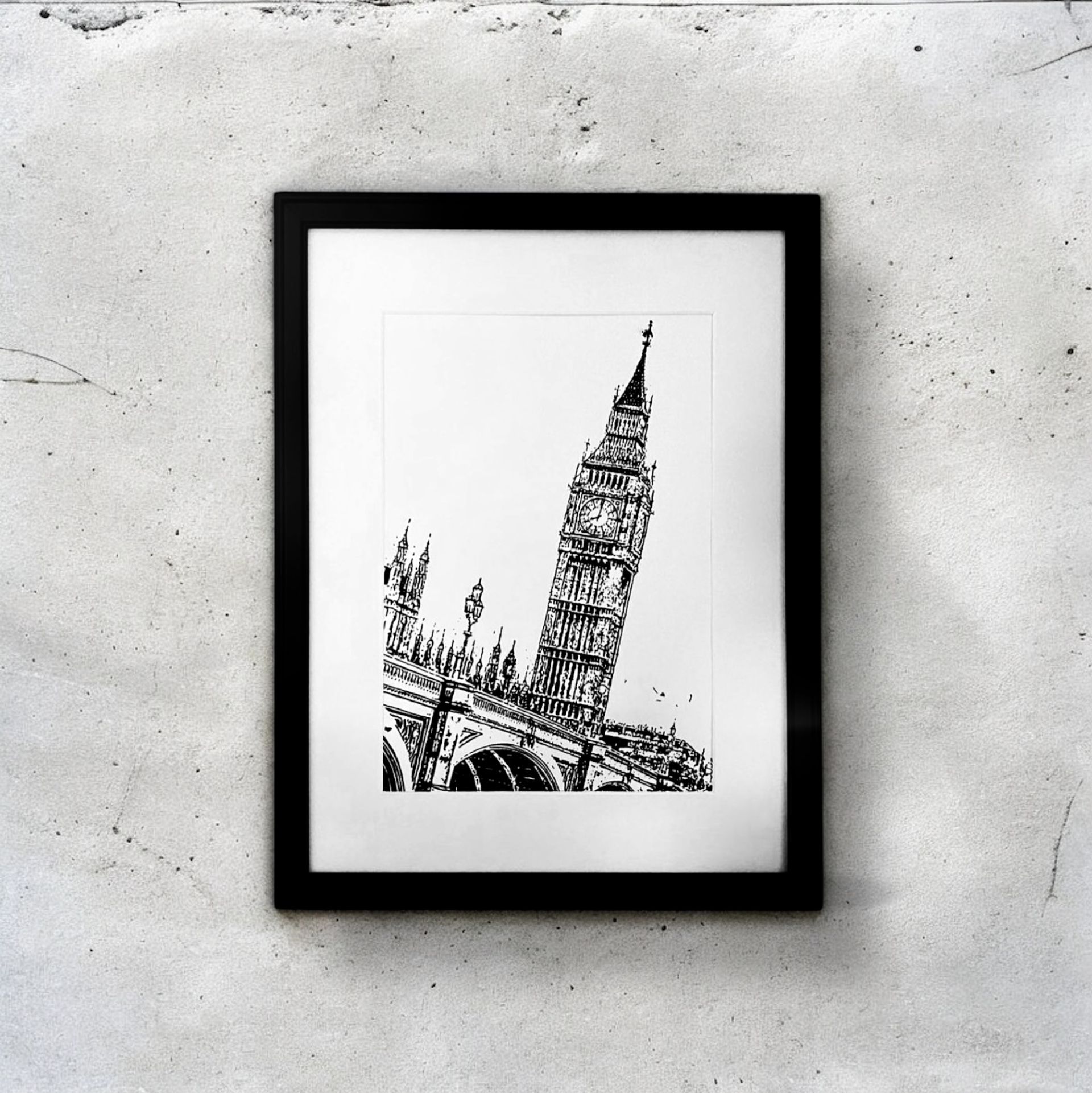 A4 Print of Big Ben in London