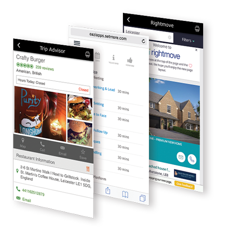 third party integration mobile app feature