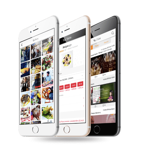 Media mobile app feature
