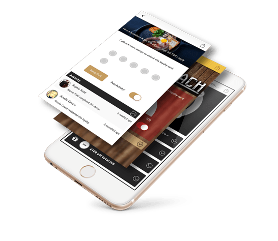 Loyalty  mobile app feature