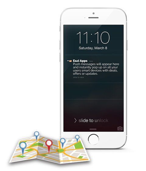 Push notificaiton mobile app feature