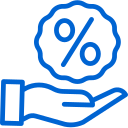 Special offer mobile app feature icon