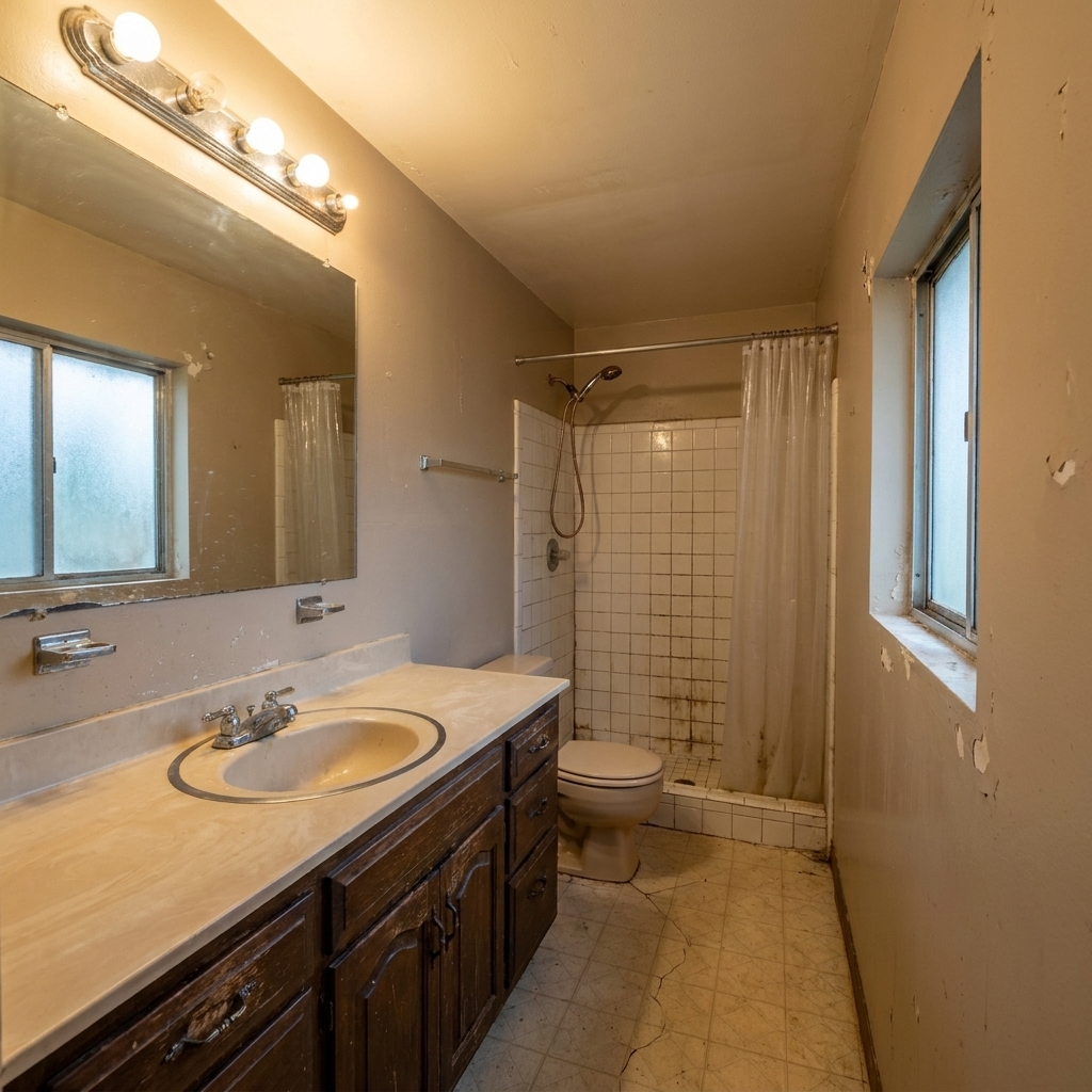 Before Bathroom Renovation 