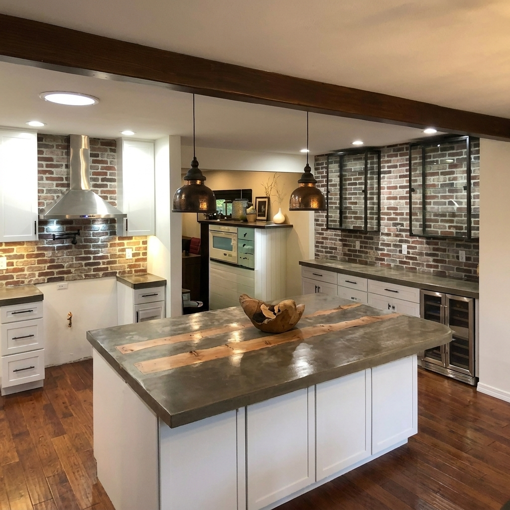 Kitchen 1 after renovation