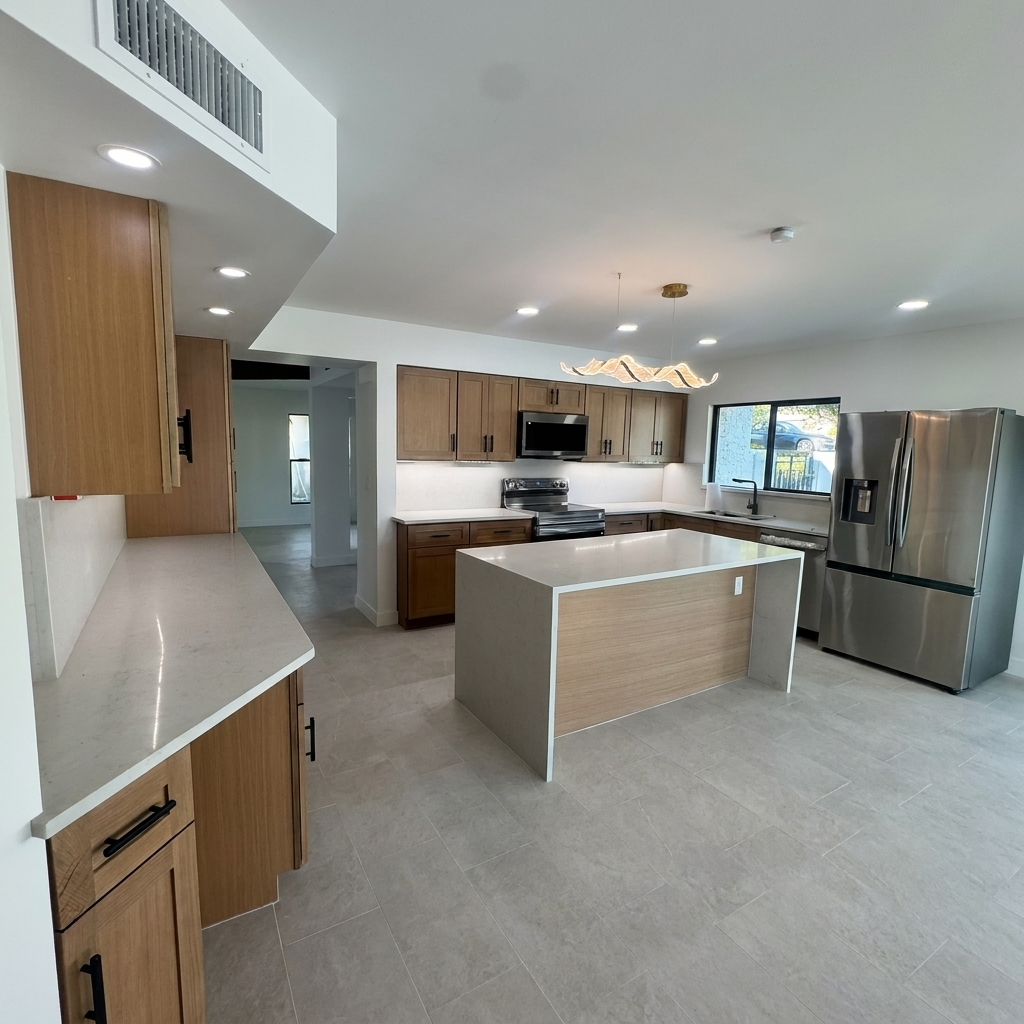 Kitchen 2 after renovation