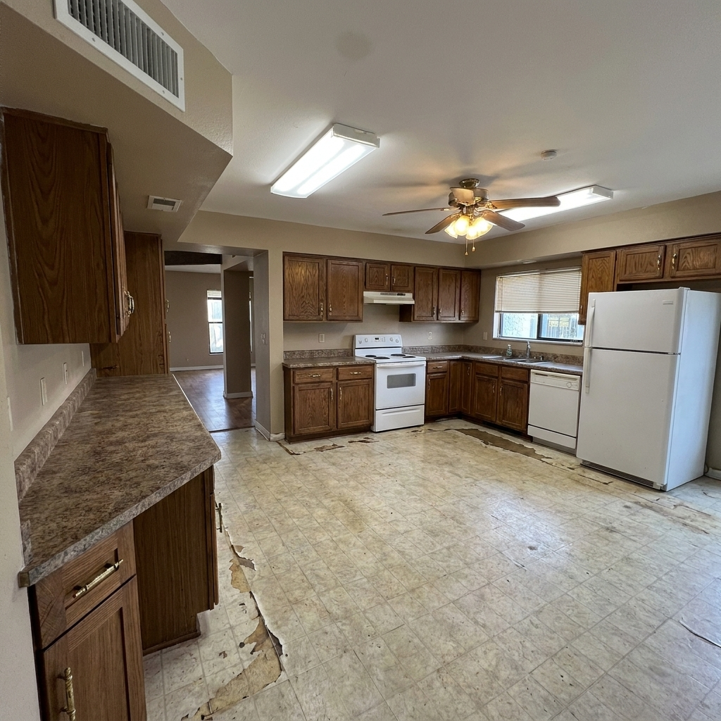 Kitchen 2 before renovation