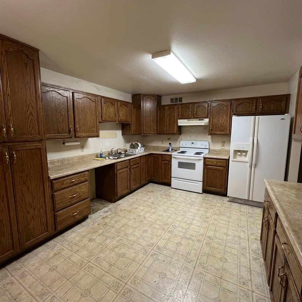 Kitchen 3 before renovation