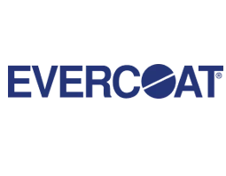 EVERCOAT logo in blue with white diagonal line through the O