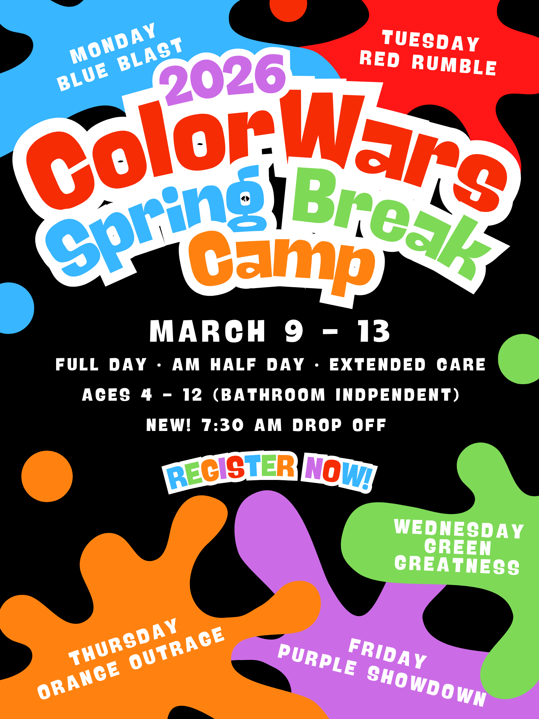 A flyer for the 2024 summer adventures camp