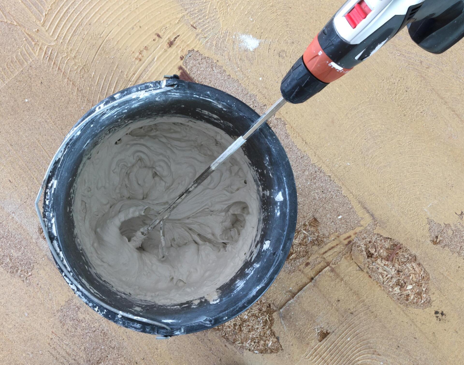 a concrete flooring tiles