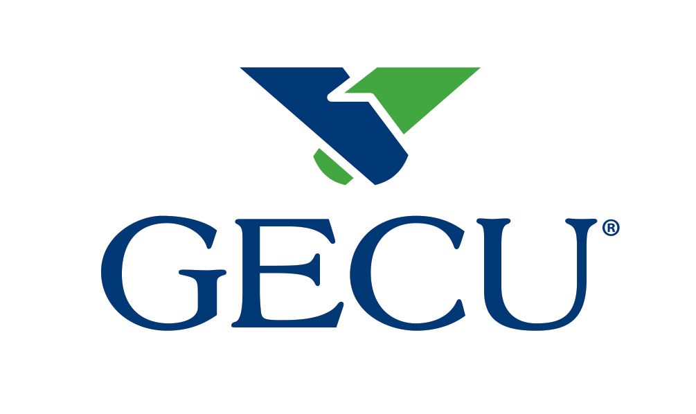 GECU logo, Sun City Pickleball Club sponsor