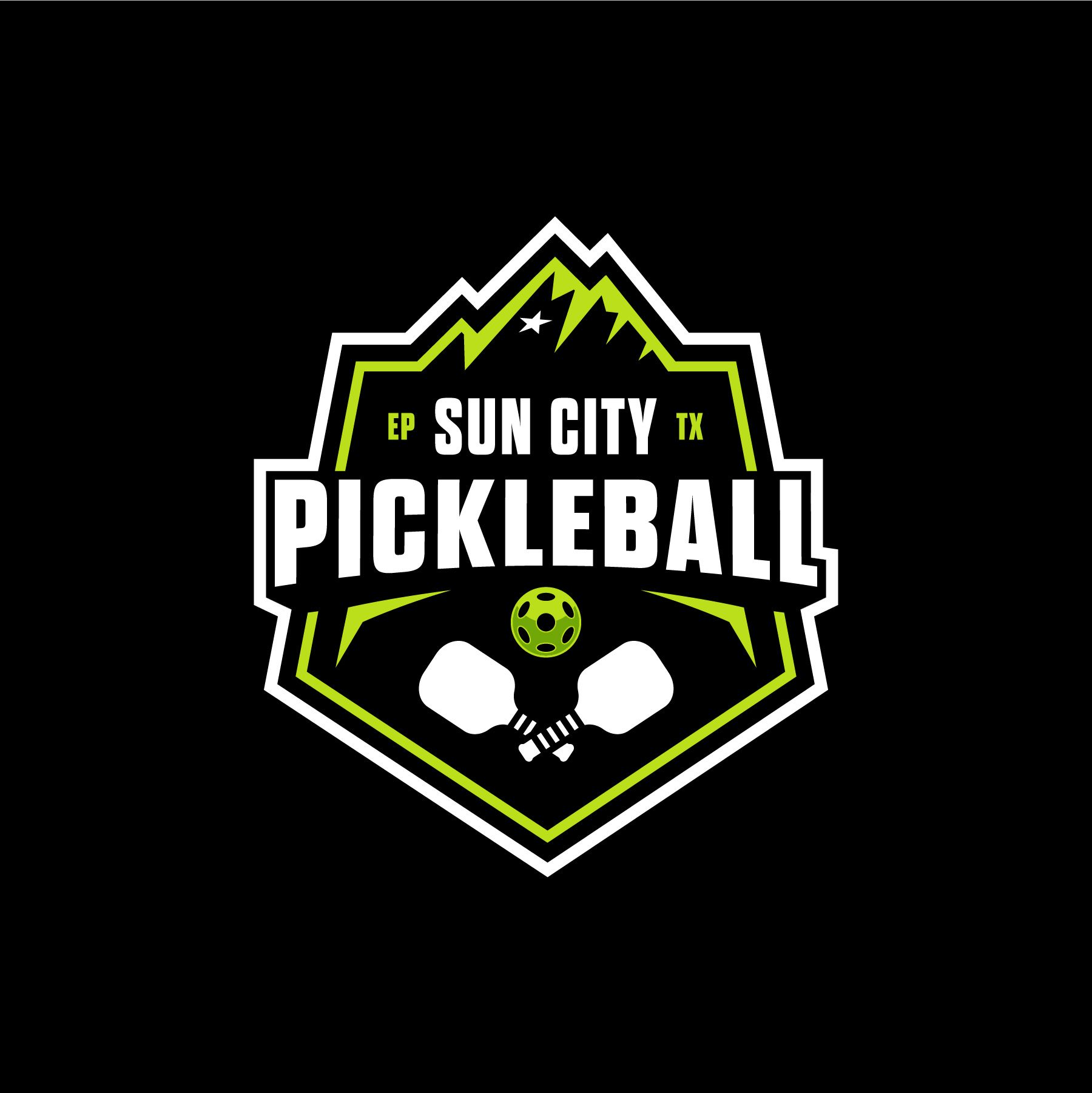 Sun City Pickleball Club logo, El Paso TX