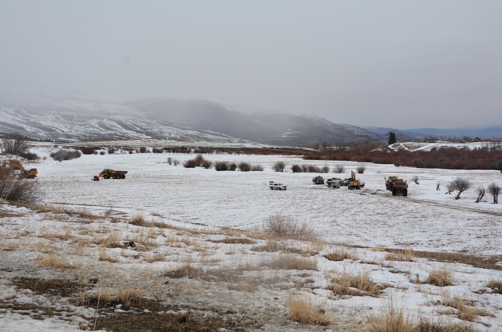 Pond Building Southwest Montana