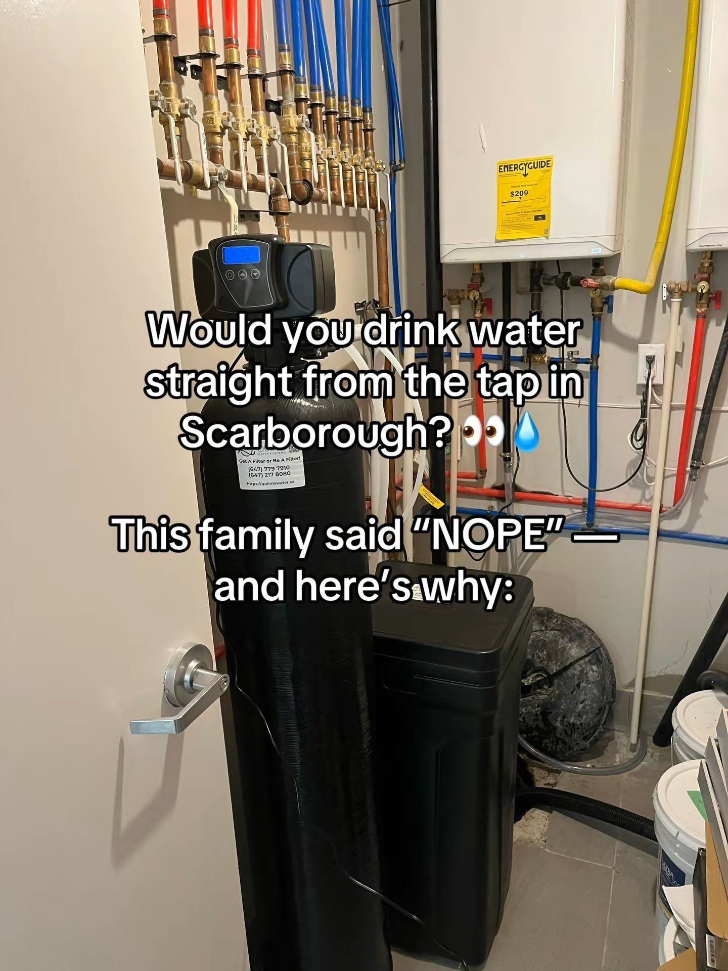 Scarborough Family solves Hard Water & Chlorine Taste Issues
