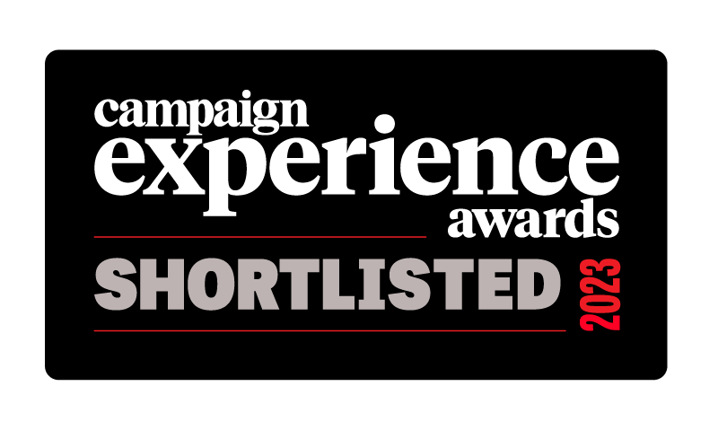 The Campaign Experience shortlist badge