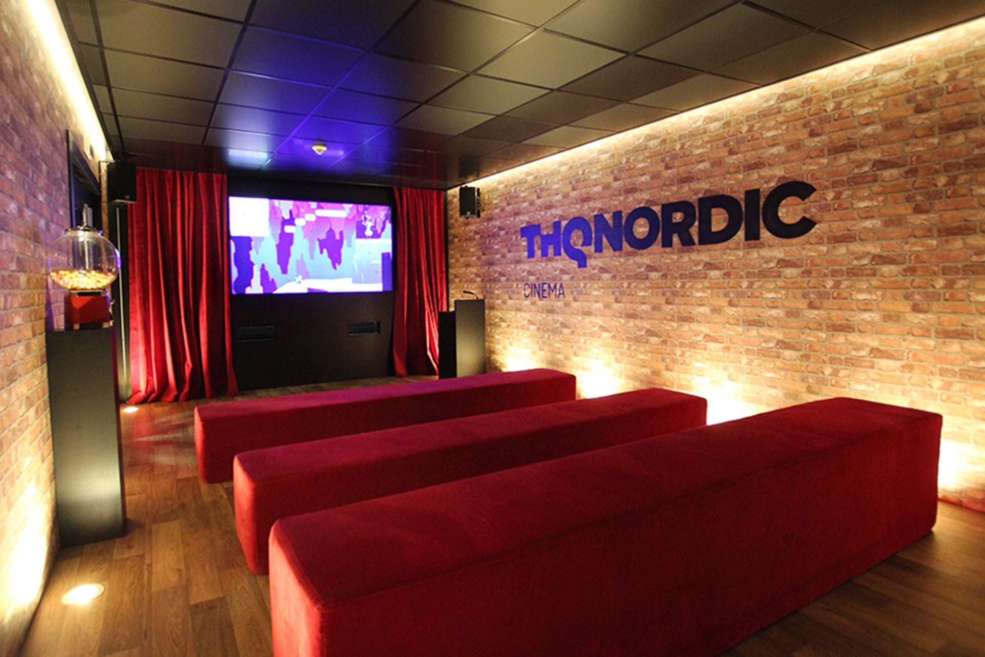 THQ Nordic business booth at Gamescom
