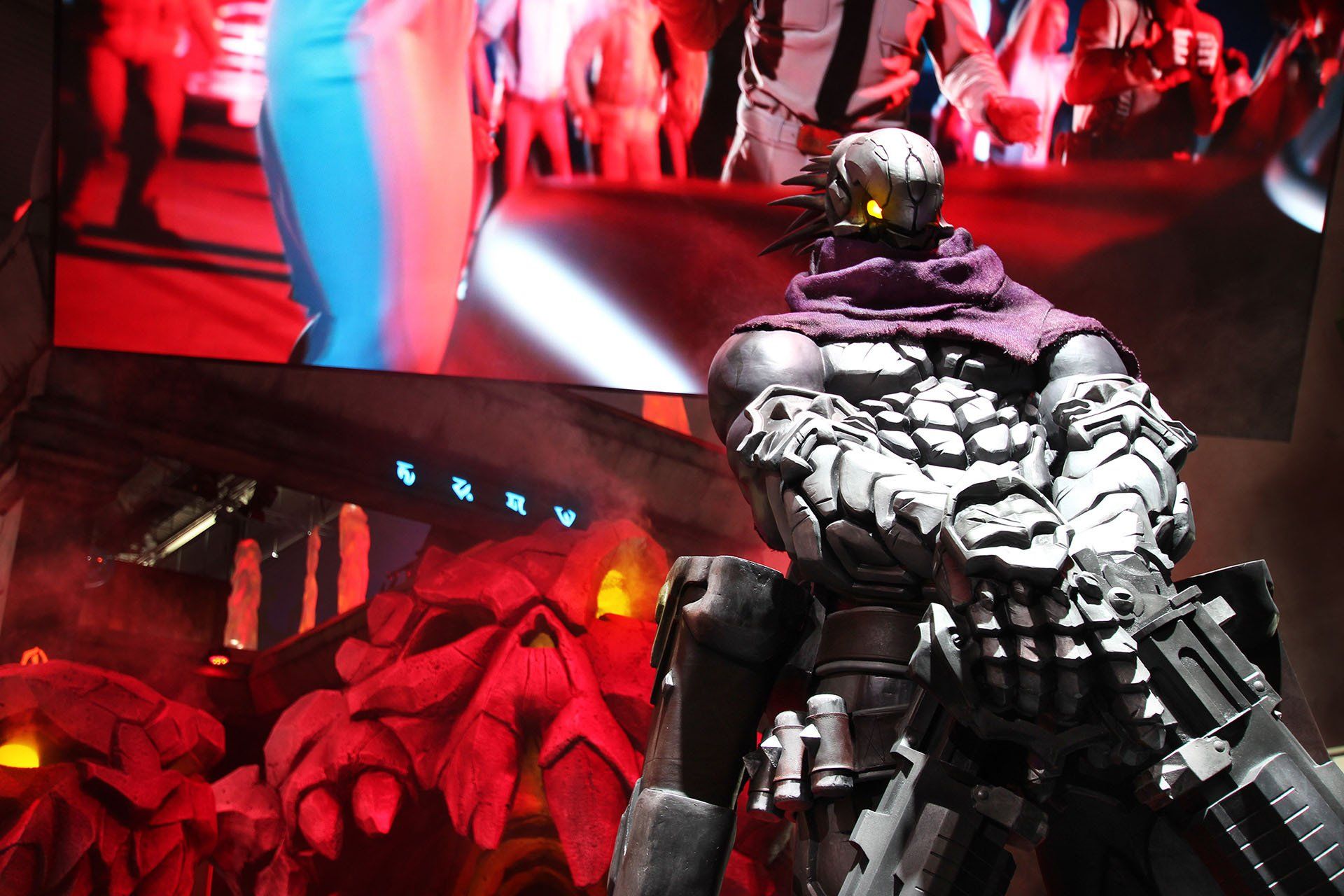 THQ Nordic booth at Gamescom 