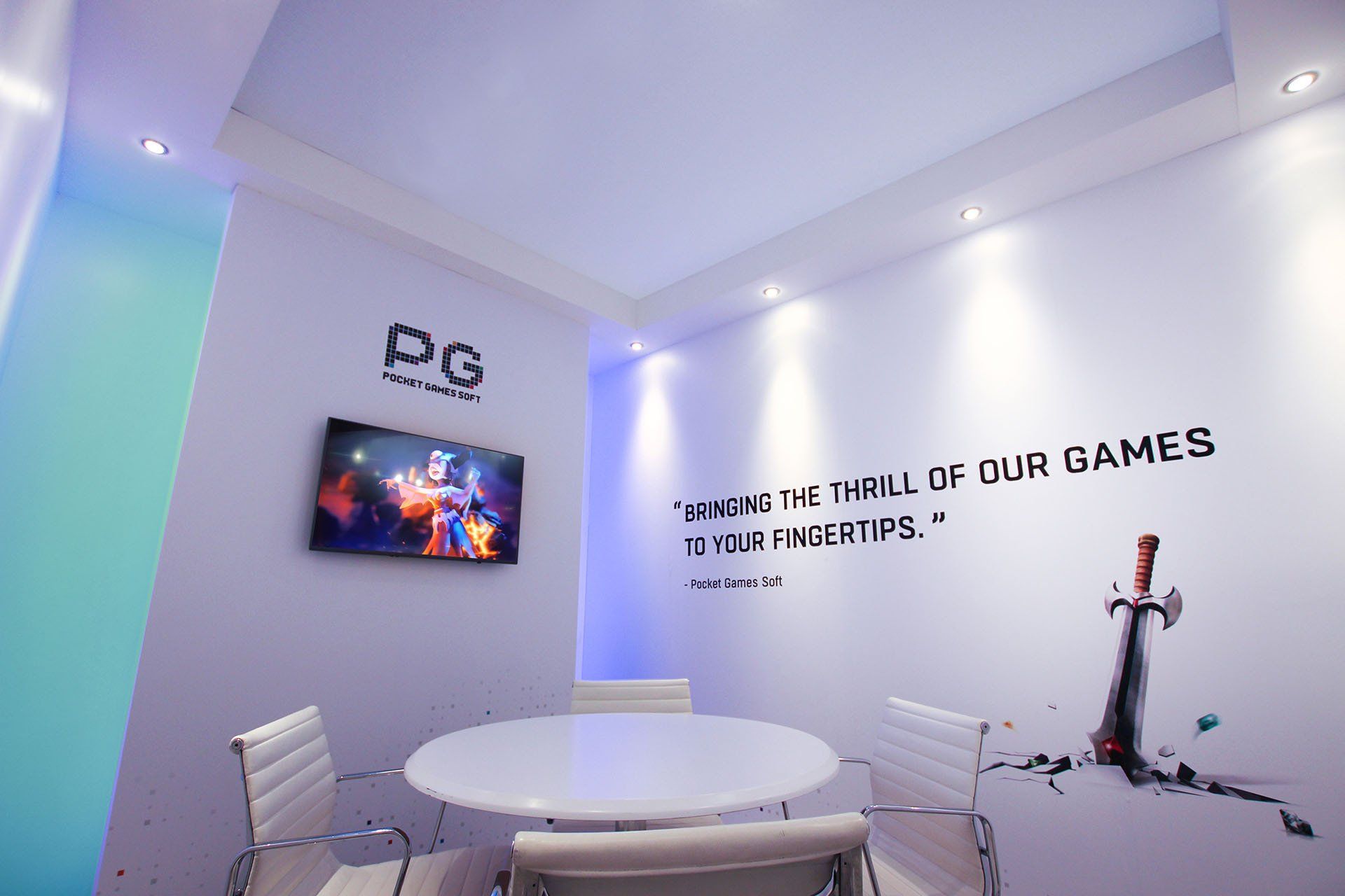 Pocket Games Soft stand at ICE London