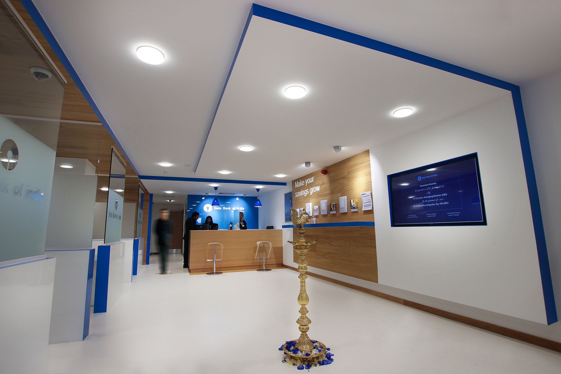 Bank of India interior photo