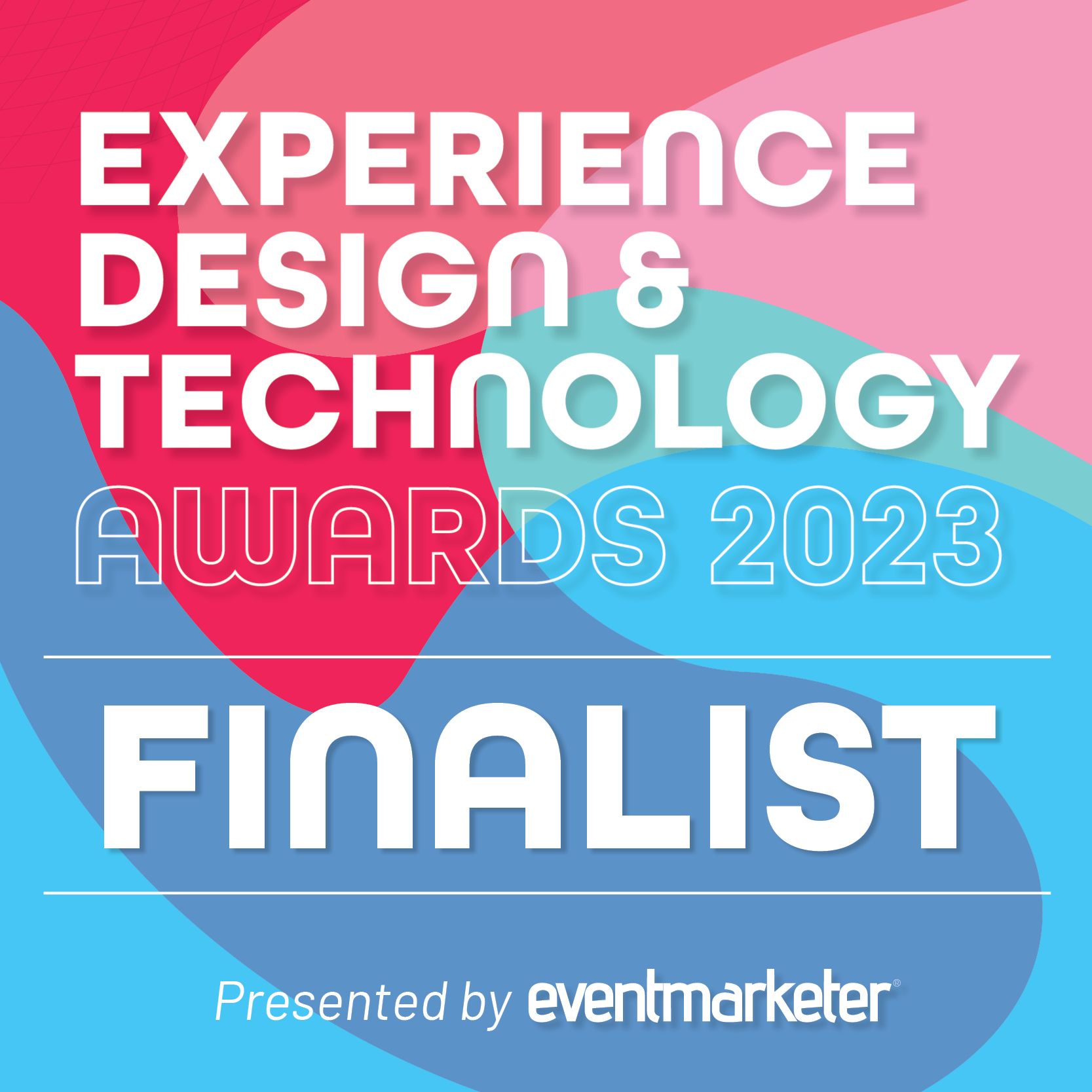 The Experience Design & Technology Awards finalist badge