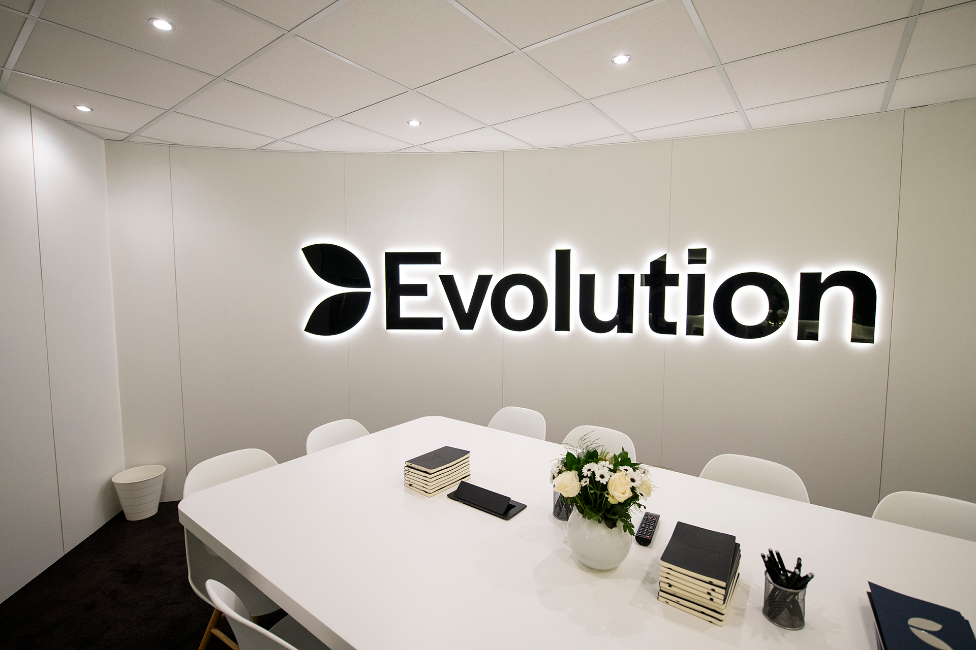 Evolution booth at ICE London, created by Evolve