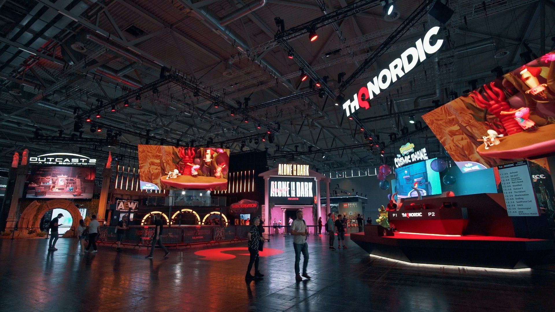 No carpet used at Gamescom