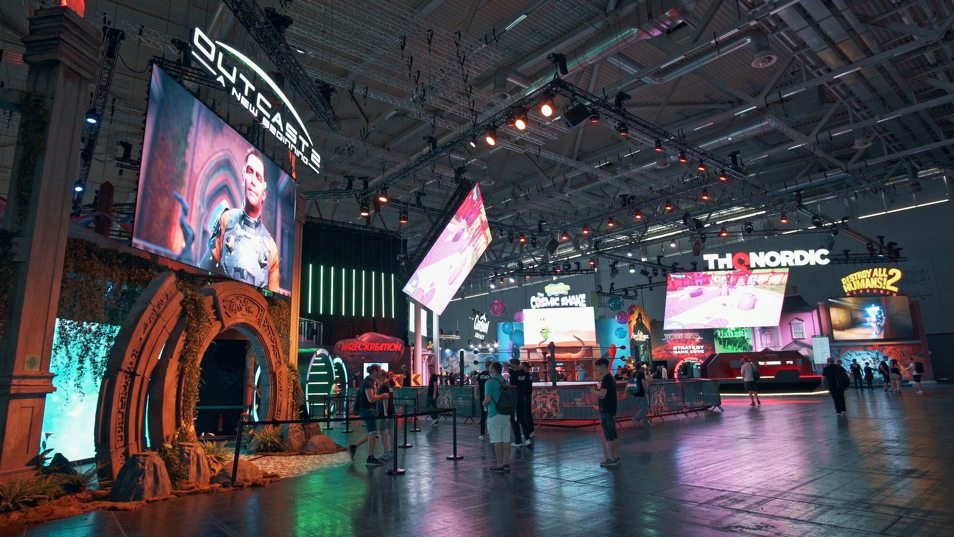 No carpet used at Gamescom