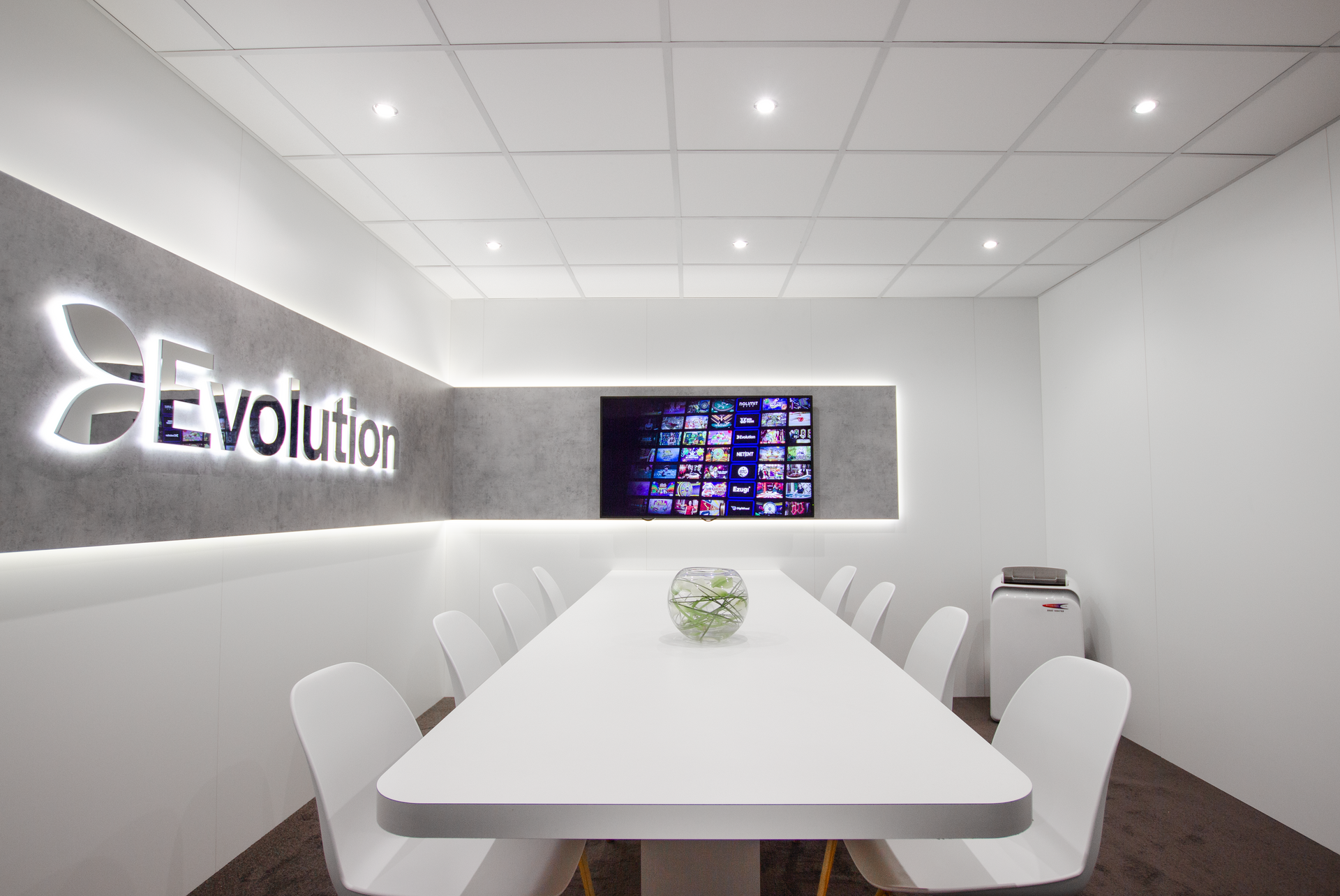 Evolution booth at ICE London, created by Evolve