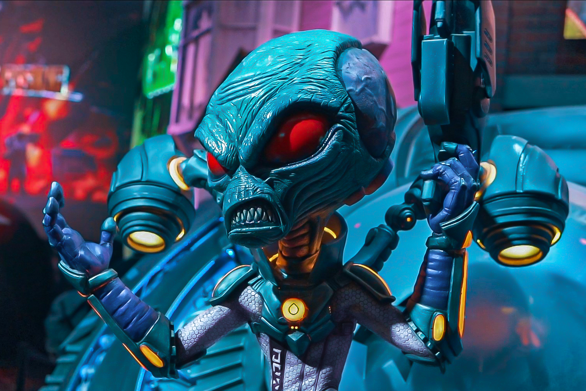 Krypto the alien at gamescom
