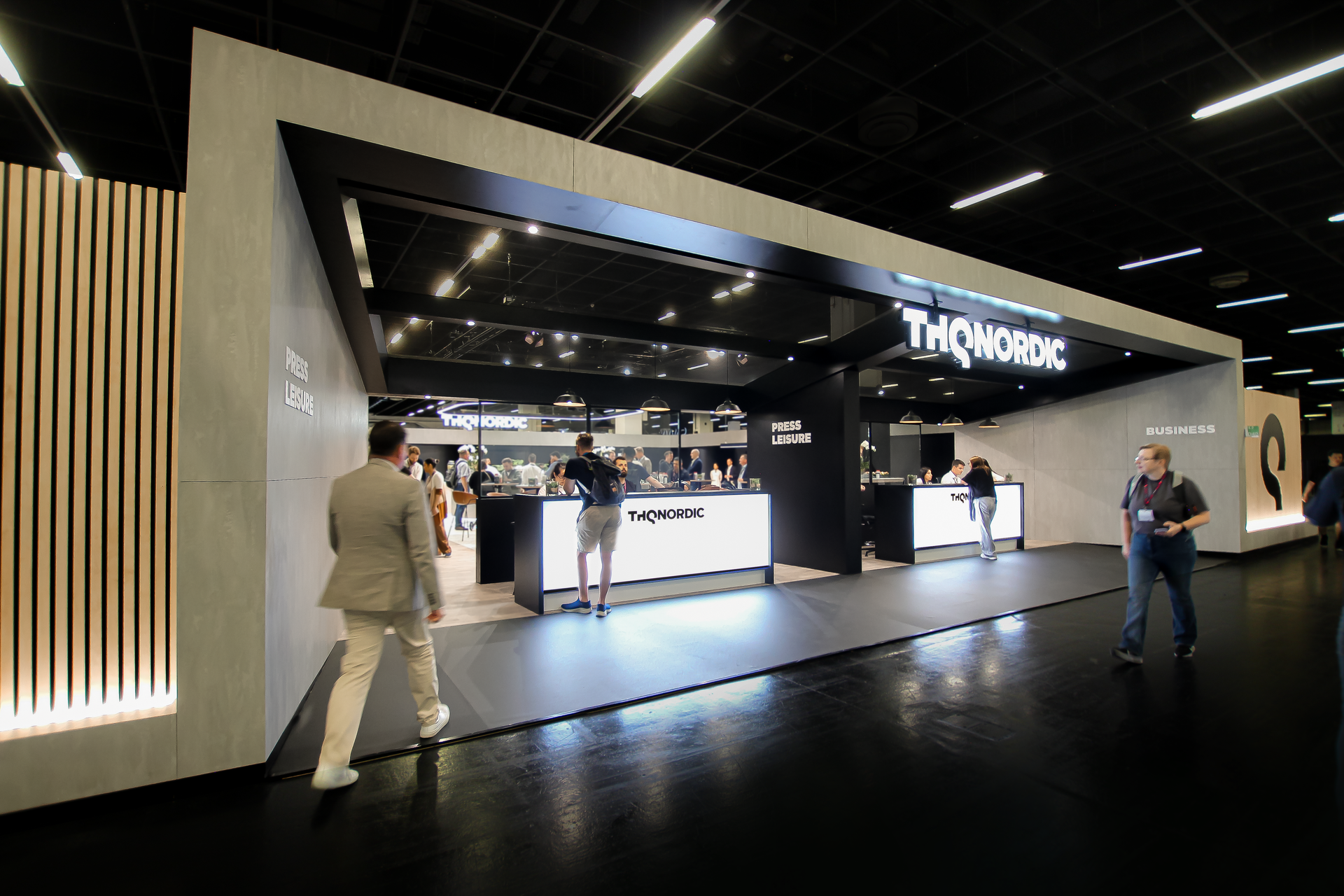 THQ Nordic booth at Gamescom 2024