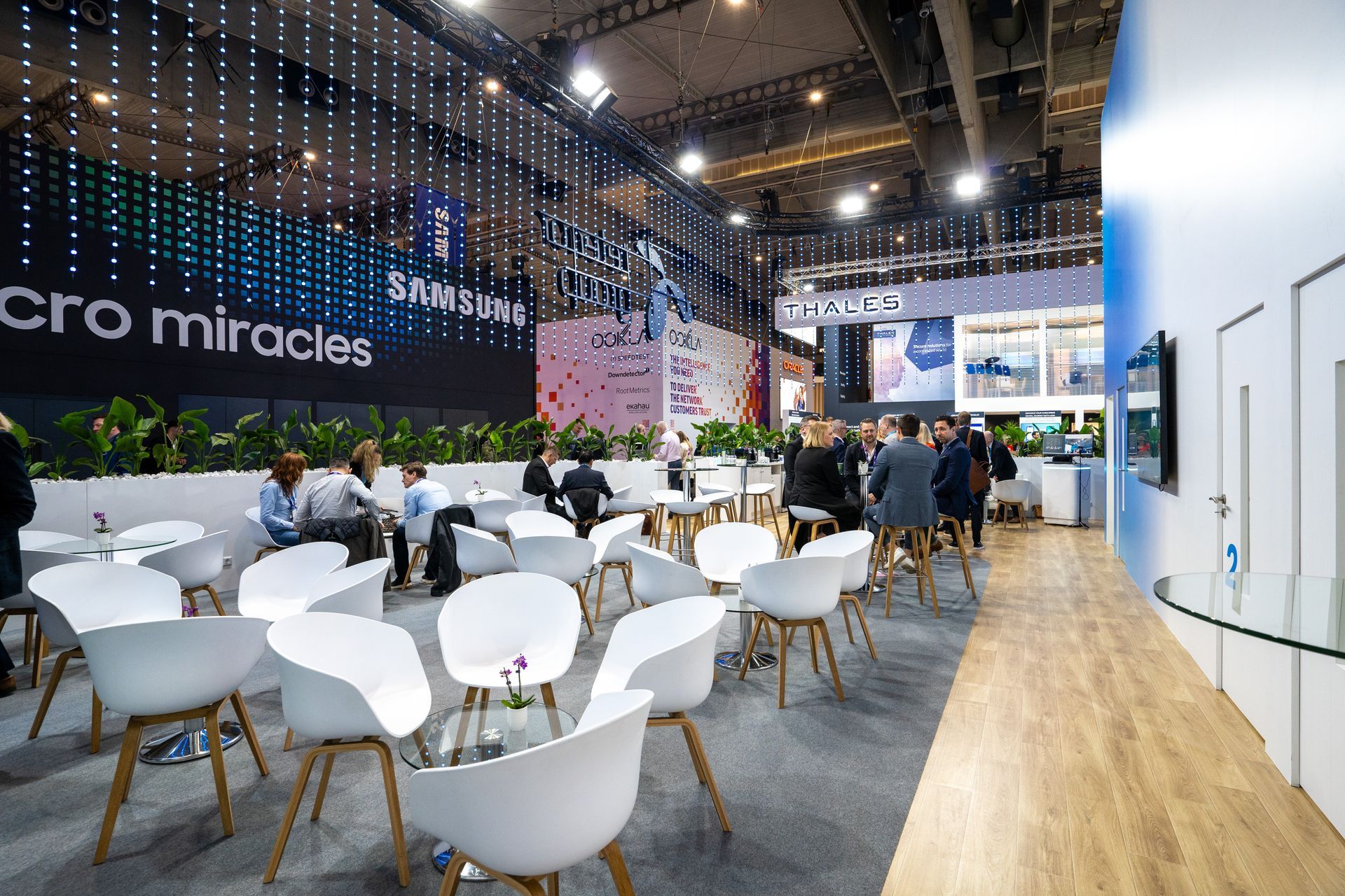 Telenor booth at MWC