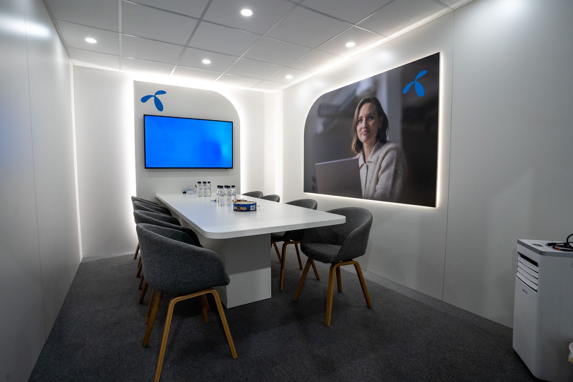 Telenor booth at MWC