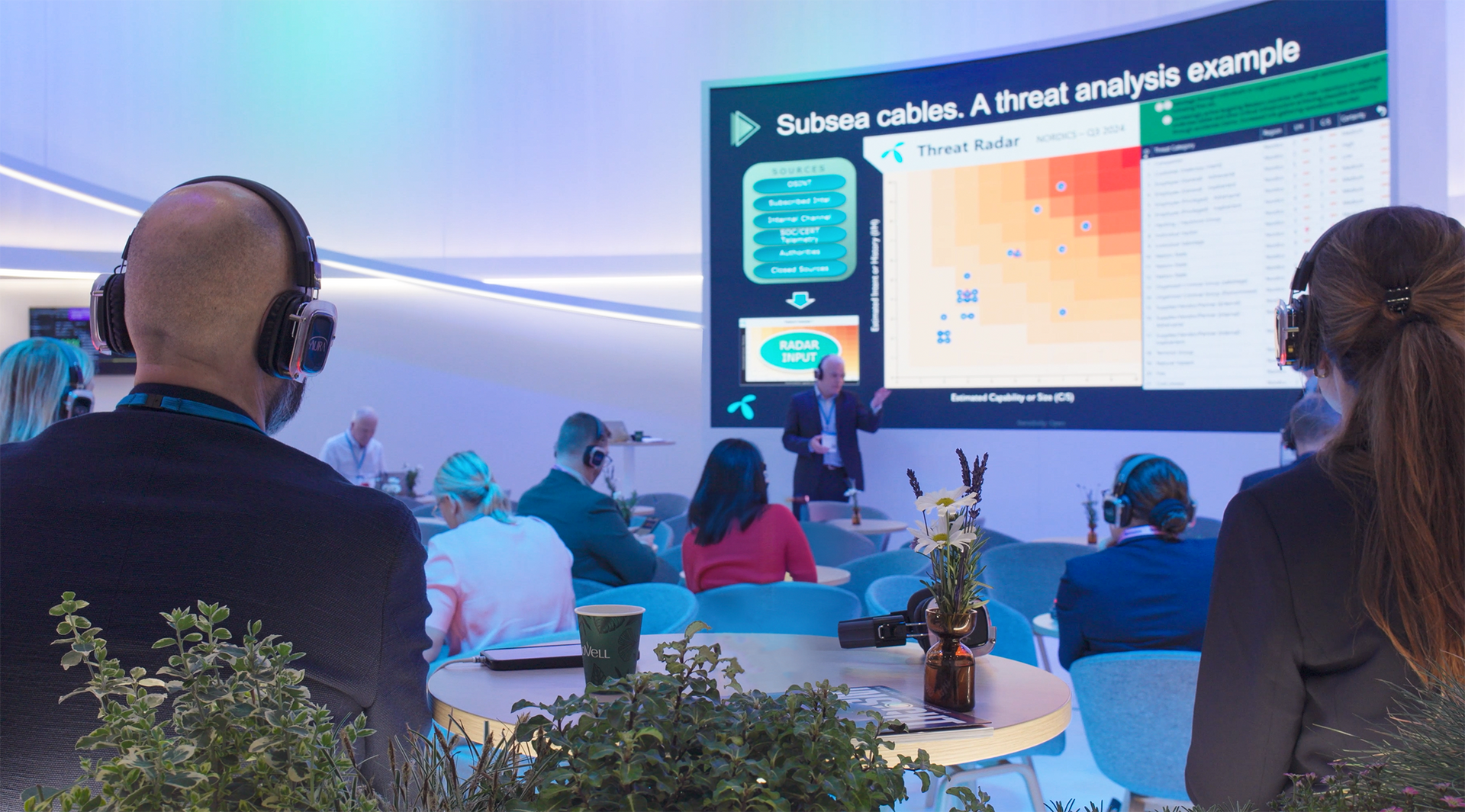 Telenor booth at MWC 2025