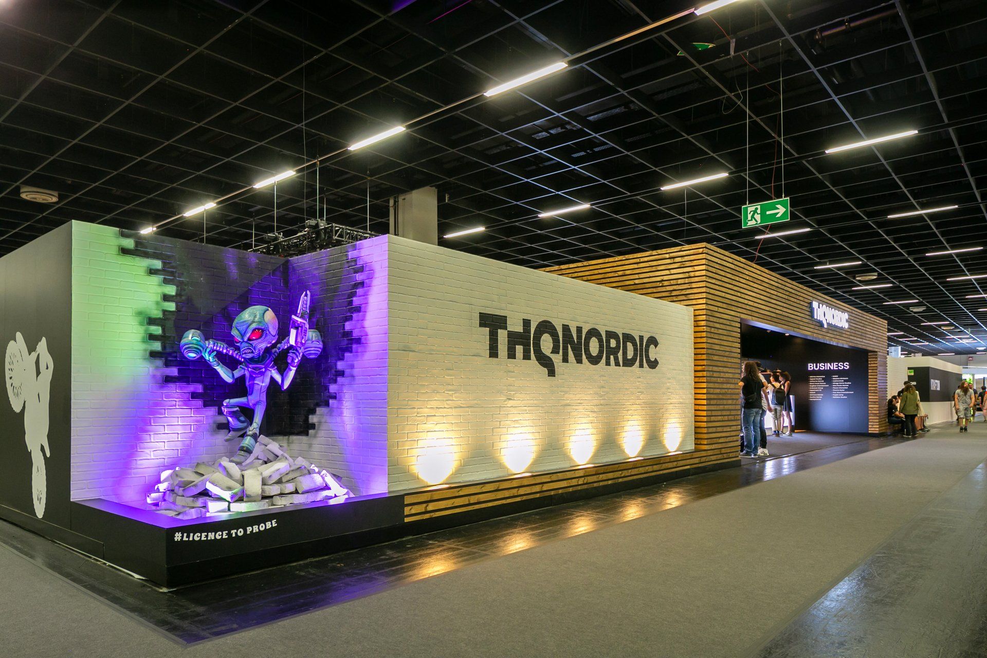 The THQ Nordic booth at Gamescom 2022