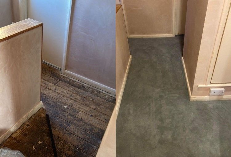 No floor no more, carpet reuse