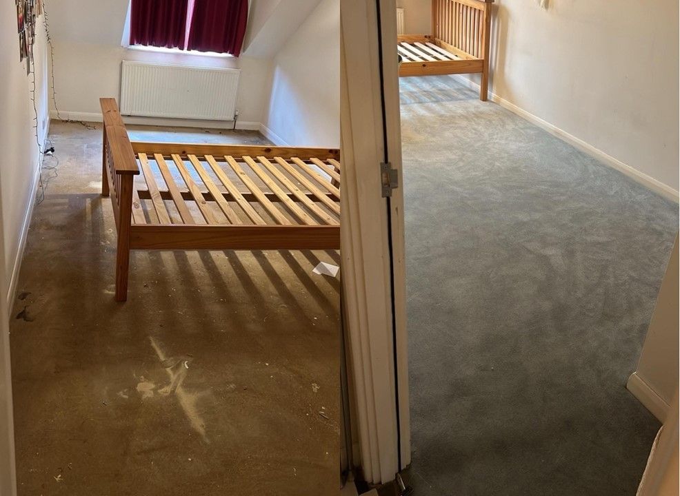 No floor no more, carpet reuse