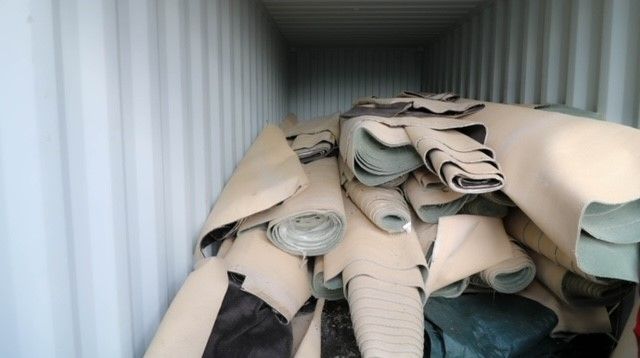 Donated carpet