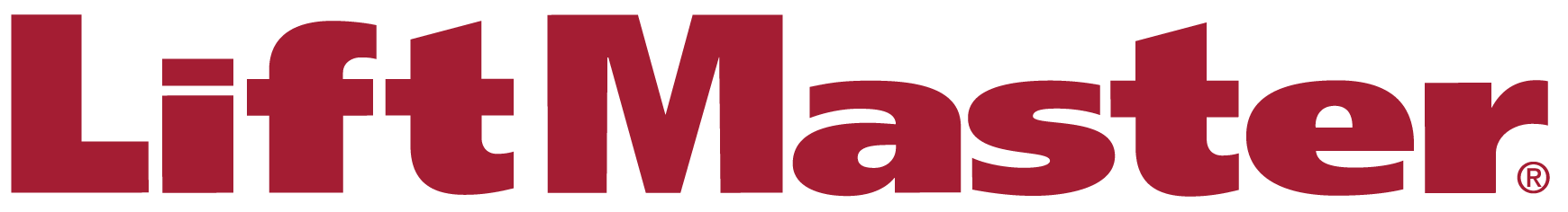 Lift Master logo with red text.