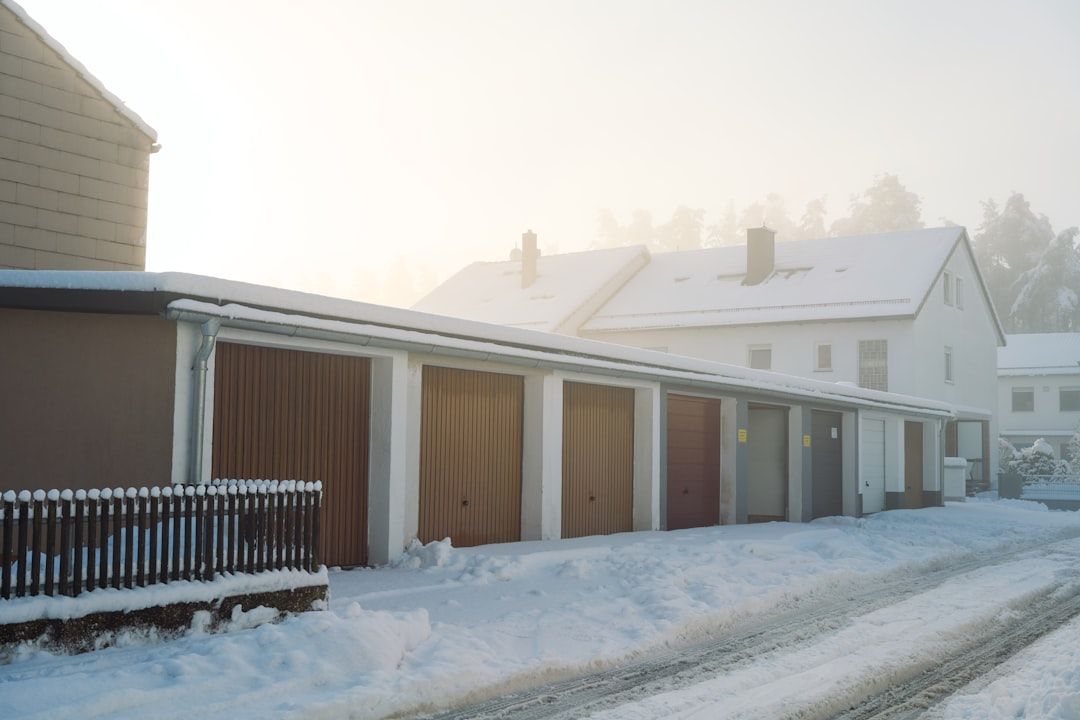 frozen garage door